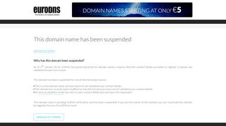oron.com screenshot