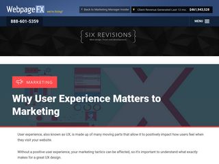 sixrevisions.com screenshot