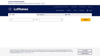lufthansa.com screenshot