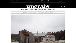 uncrate.com screenshot