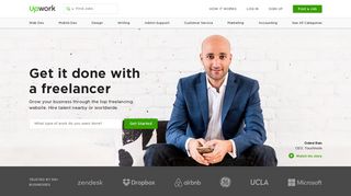 upwork.com screenshot
