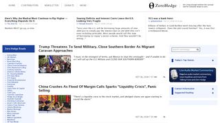 zerohedge.com screenshot