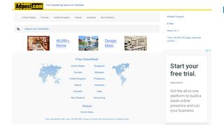 adpost.com screenshot