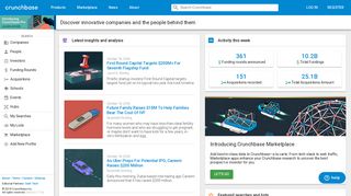 crunchbase.com screenshot