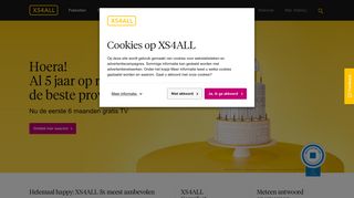 xs4all.nl screenshot