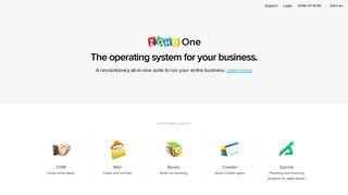 zoho.com screenshot