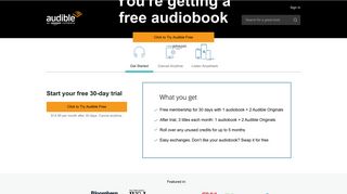 audible.com screenshot